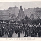 Odsłonięcie pomnika Adama Mickiewicza w Warszawie