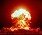 Wybuch ładunku jądrowego o mocy 23 kiloton na poligonie w Nevadzie (domena publiczna) 