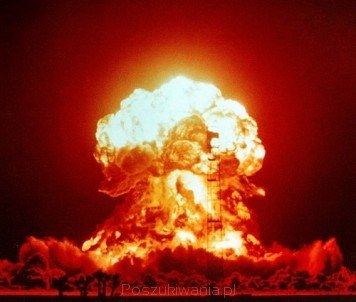 Wybuch ładunku jądrowego o mocy 23 kiloton na poligonie w Nevadzie (domena publiczna) 