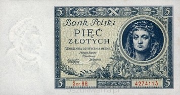 5 złotych 1930