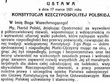 Konstytucja marcowa