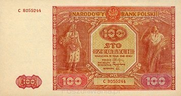 100 złotych 15.05.1946