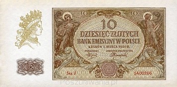 10 złotych 1940